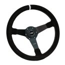 Luisi Mirage Corsa Sportlenkrad Wildleder schwarz / weiß geschüsselt & TÜV Prüfbericht